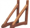 Juego pies soporte para panel celosía