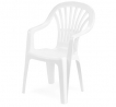 Sillón resina respaldo alto monoblock ZENA