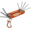 JUEGO LLAVES TORX EN SOPORTE NAVAJA ALUMINIO
